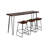 Gordonsville Counter Stool with Metal Frame-386607925