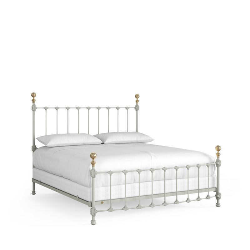 151 Palatial Bed | Complete Standard, Sage Green, King