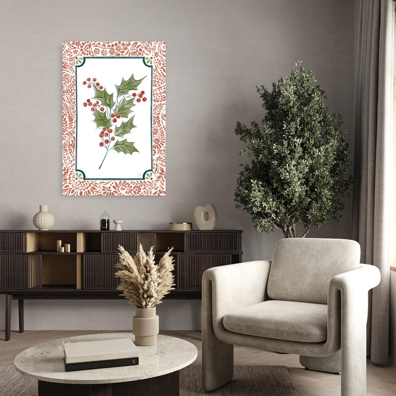 Très joyeux Holly Berries, H 36 po x l 24 po