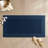 1 PCS 100% Cotton Tufted 3000 GSM Reversible Bath Rug Navy-112112824-112112820