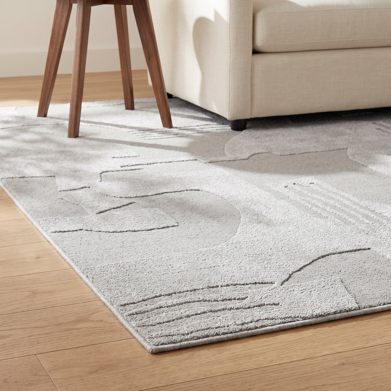 Raki Hand-Tufted Abstract Rug, Rectangle 2' x 3'
