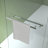 Adjustable Aluminum Frame Double Sliding Shower Door, 5/16/