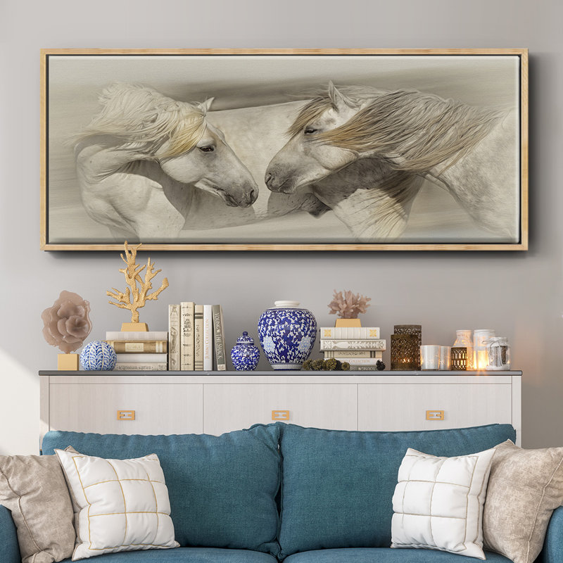 Old Acquaintances- Framed Canvas