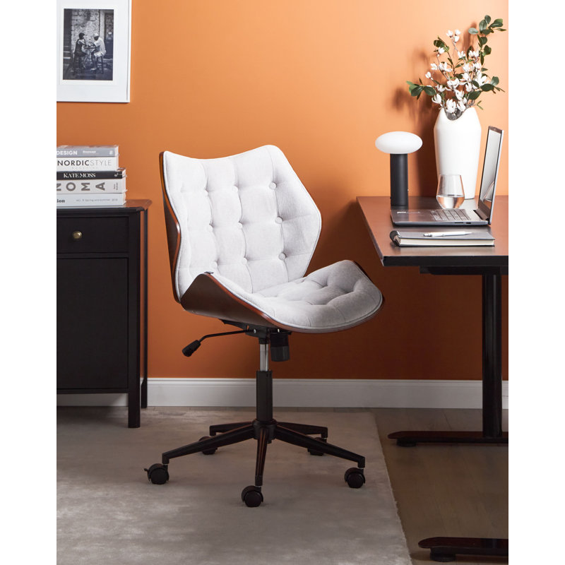 Linen Office Chair