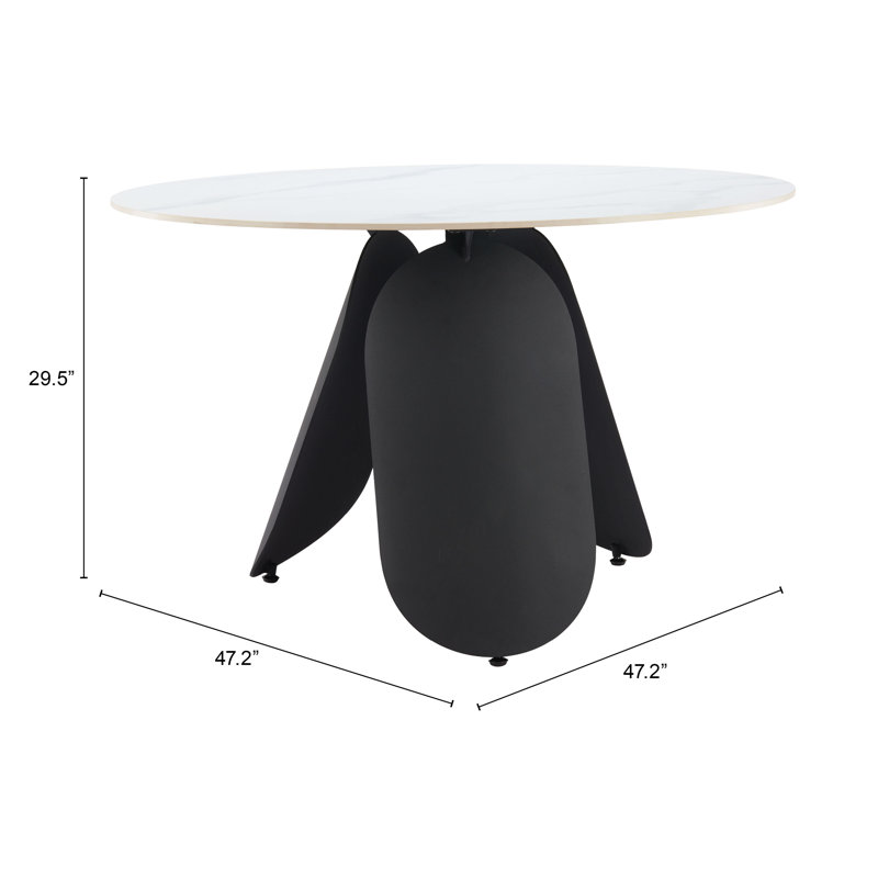 Fahmid Dining Table White