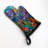 Floral Glaze Oven Mitt Cotton Twill