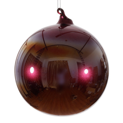 5.9 " Handmade Glass Bauble