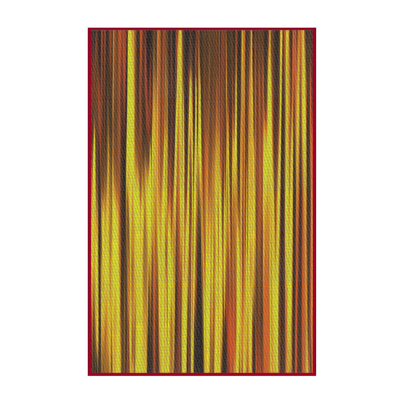 Tapis jaune, Rectangle 7 pi x 9 pi