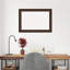 Tableau blanc en liège, cadre noyer Yale - babillard, tableau d'organisation, tableau d'affichage-94411546