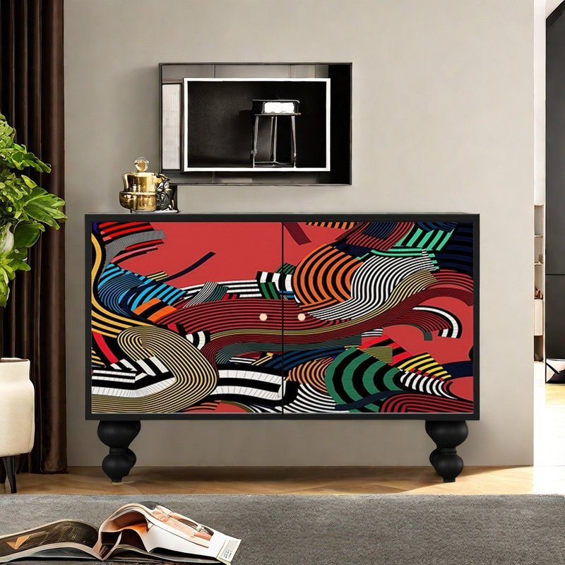 Armoire d'appoint de style rétro français