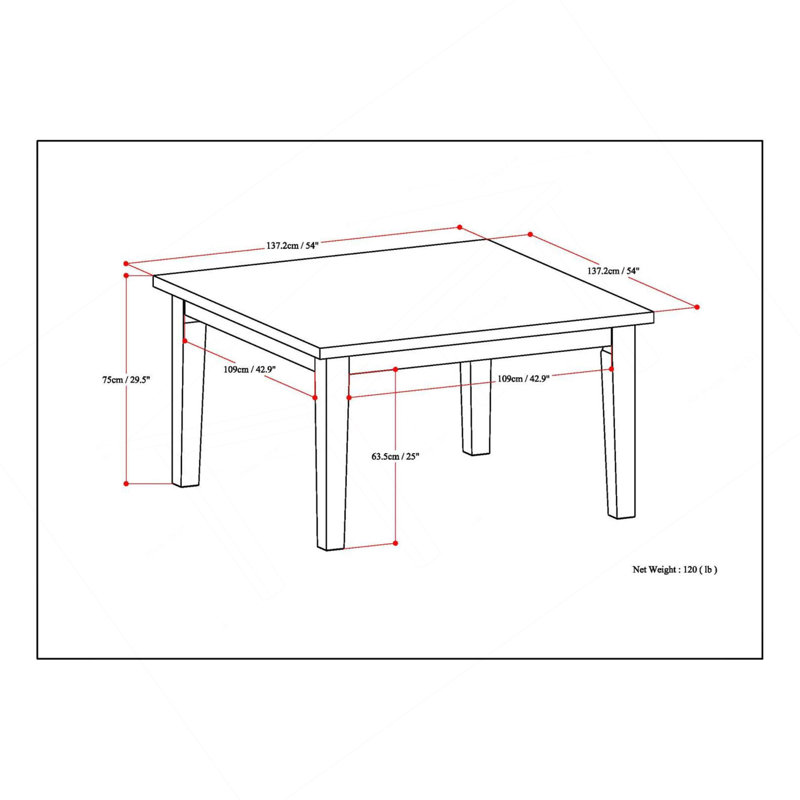 Table de salle à manger Eastwood