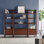 Bibliothèque Stiles H 70,5 po x l 82,25 po Stiles