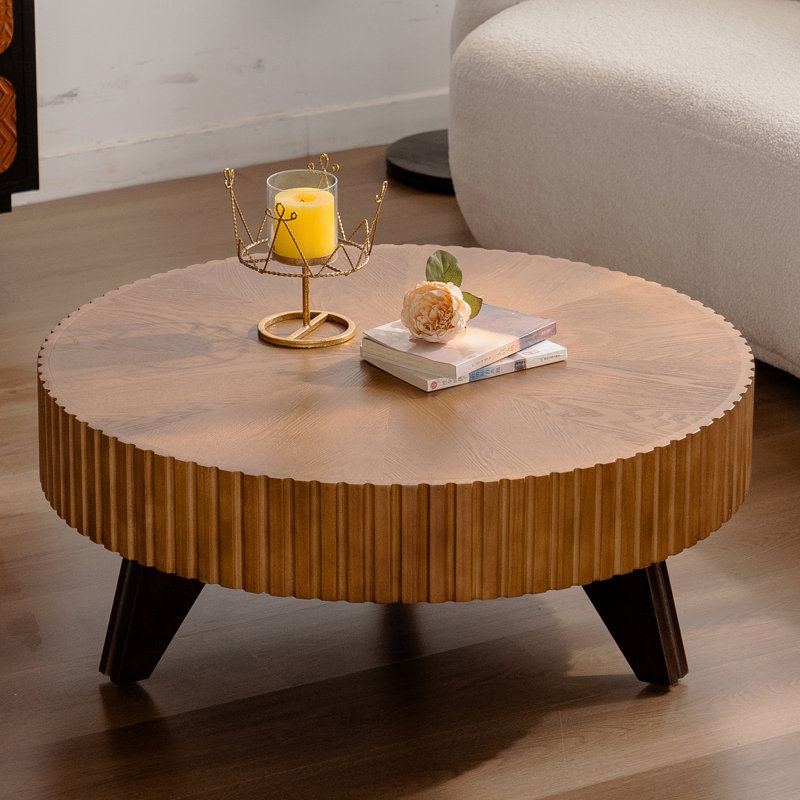 Table basse ronde 35,4 ", table basse