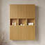 Armoire de rangement murale modulaire avec portes et compartiments ouverts Taylor-129984682-129984683