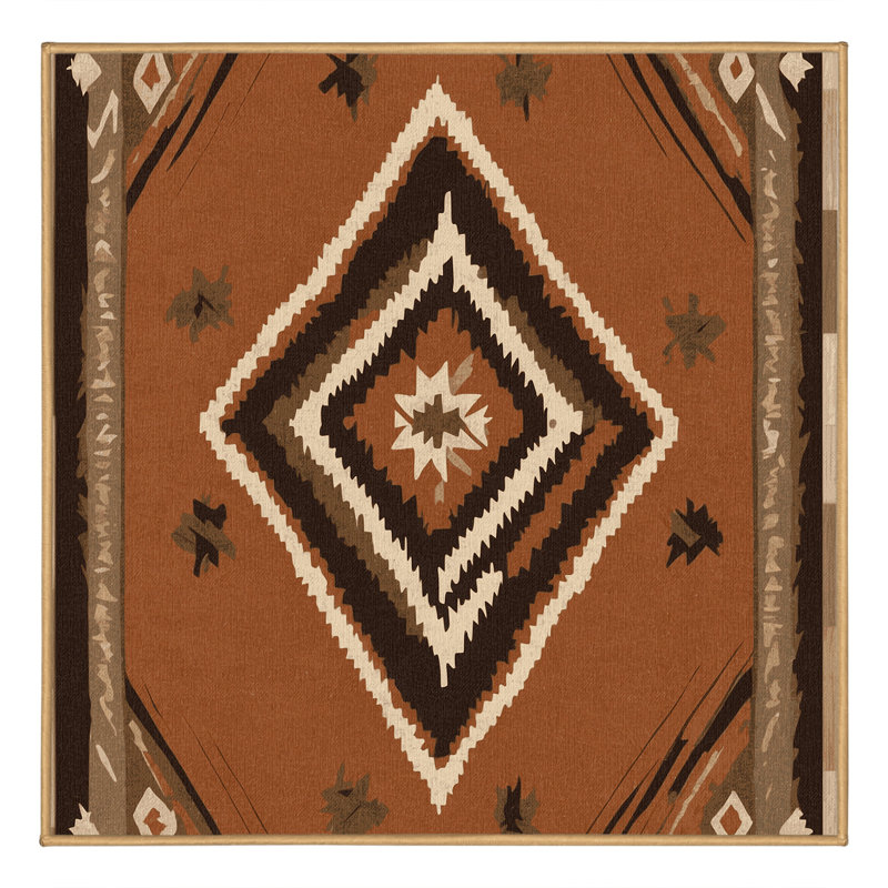 Tapis Sunlit Ridge, Carré 7 pi