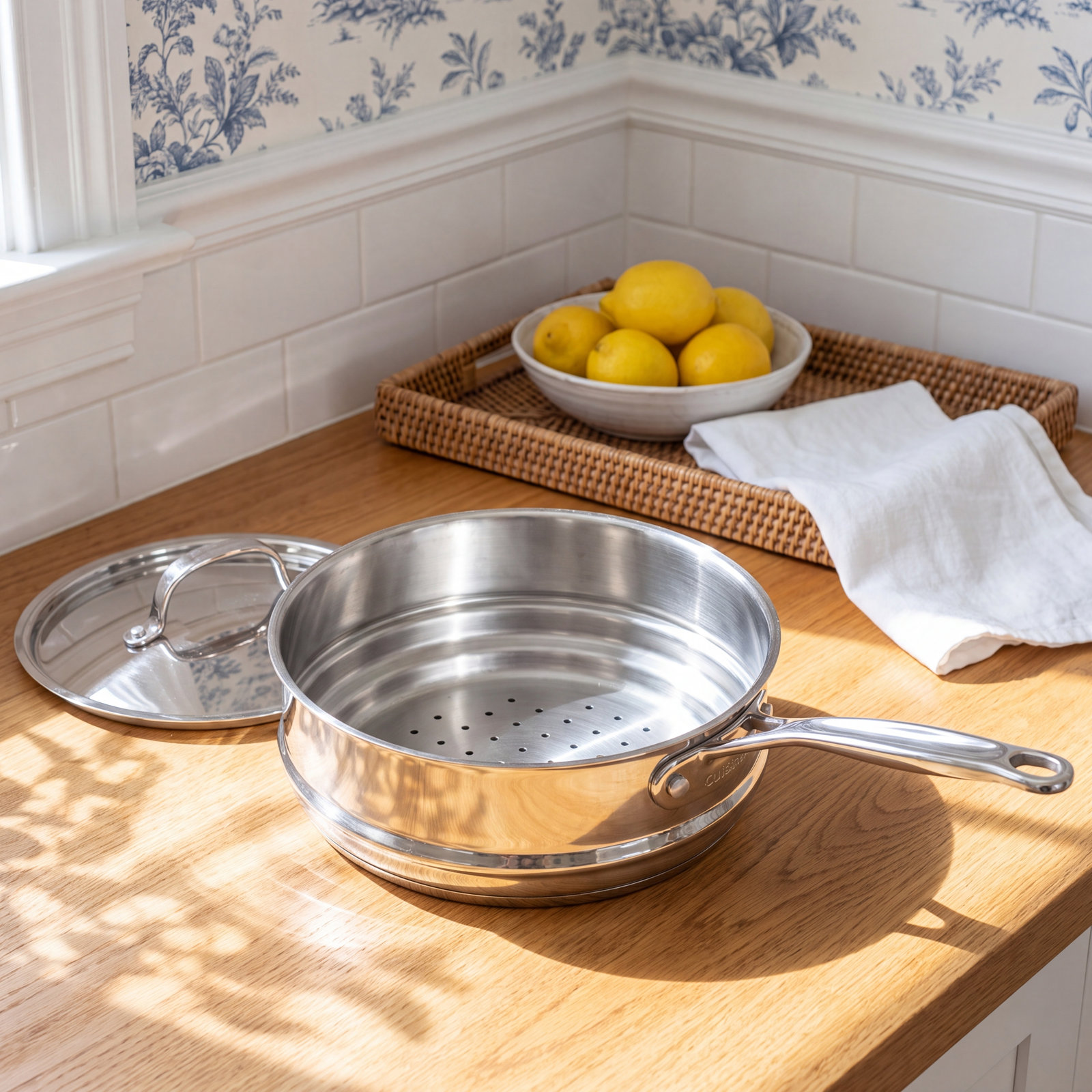 Chef's Classic Universal Steamer with Cover