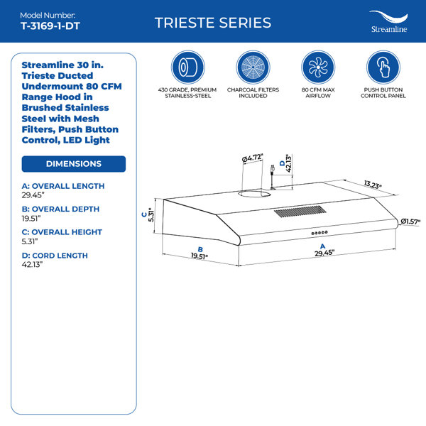 Dimensions du produit