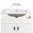 C840C52D995D4E22BBB0CF6F7C6A703B - 24" Bathroom Vanity With Metal Leg-1542561308