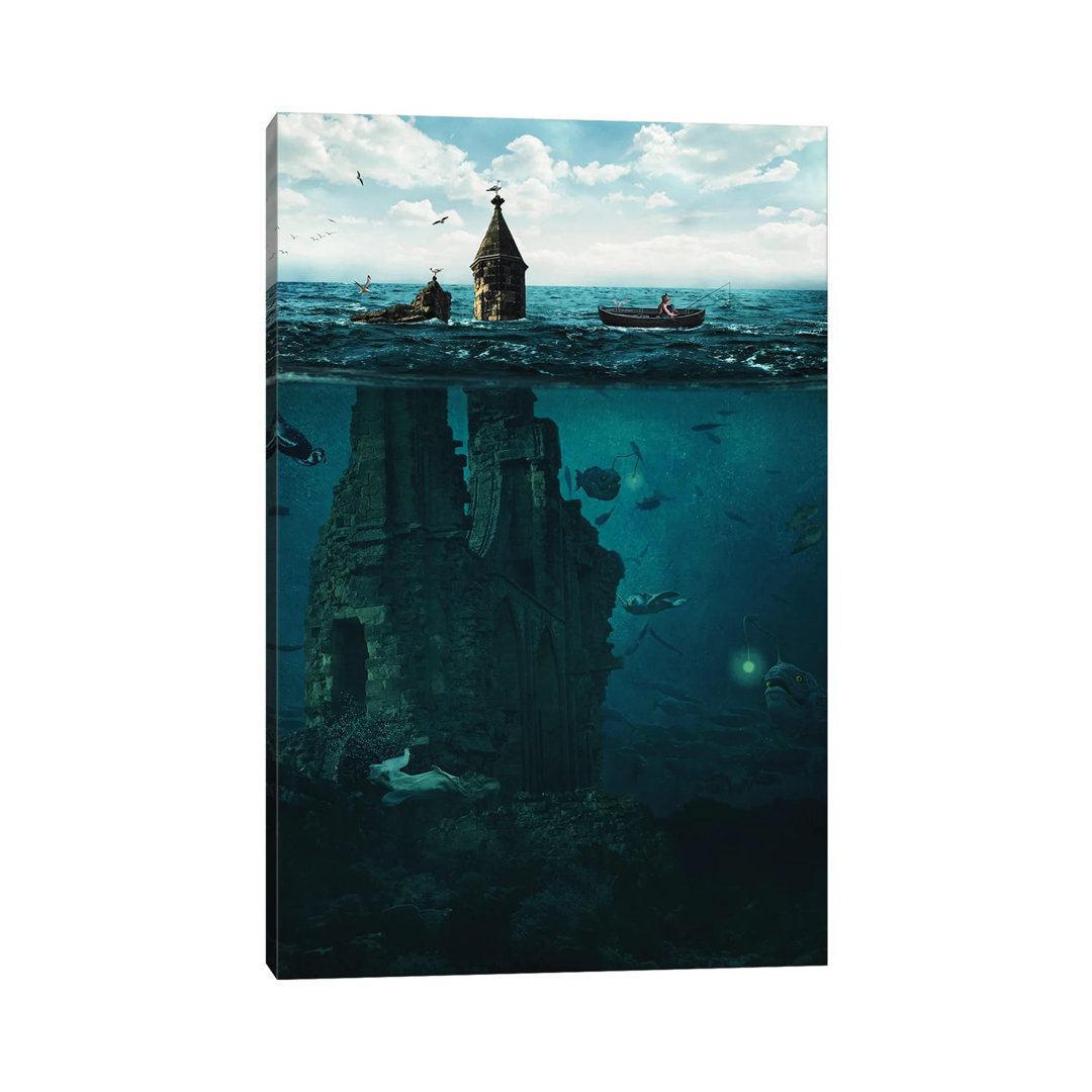 Lost City by Milos Karanovic - Wrapped Canvas Print