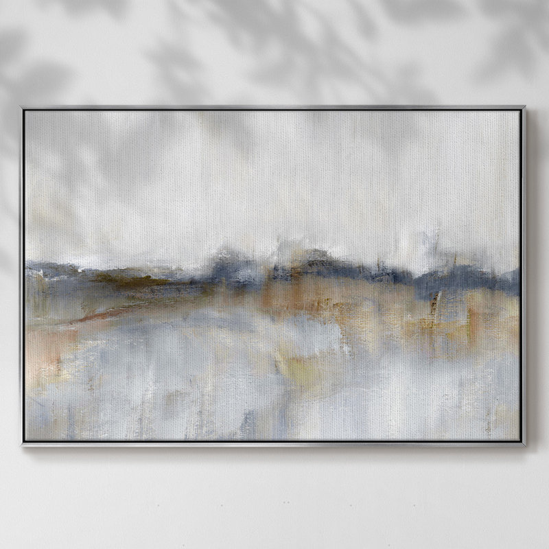 Autumnal Tide, reproduction d'art sur toile, H 17 po x l 25 po x P 2 po, Argent