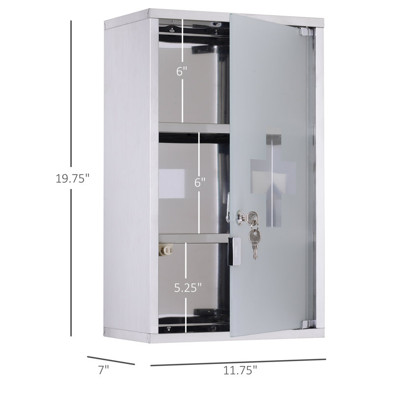 Wall Mounted Medicine Cabinet