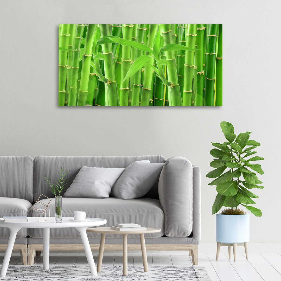 Bamboos - Kunstdrucke auf Leinwand - Wrapped Canvas