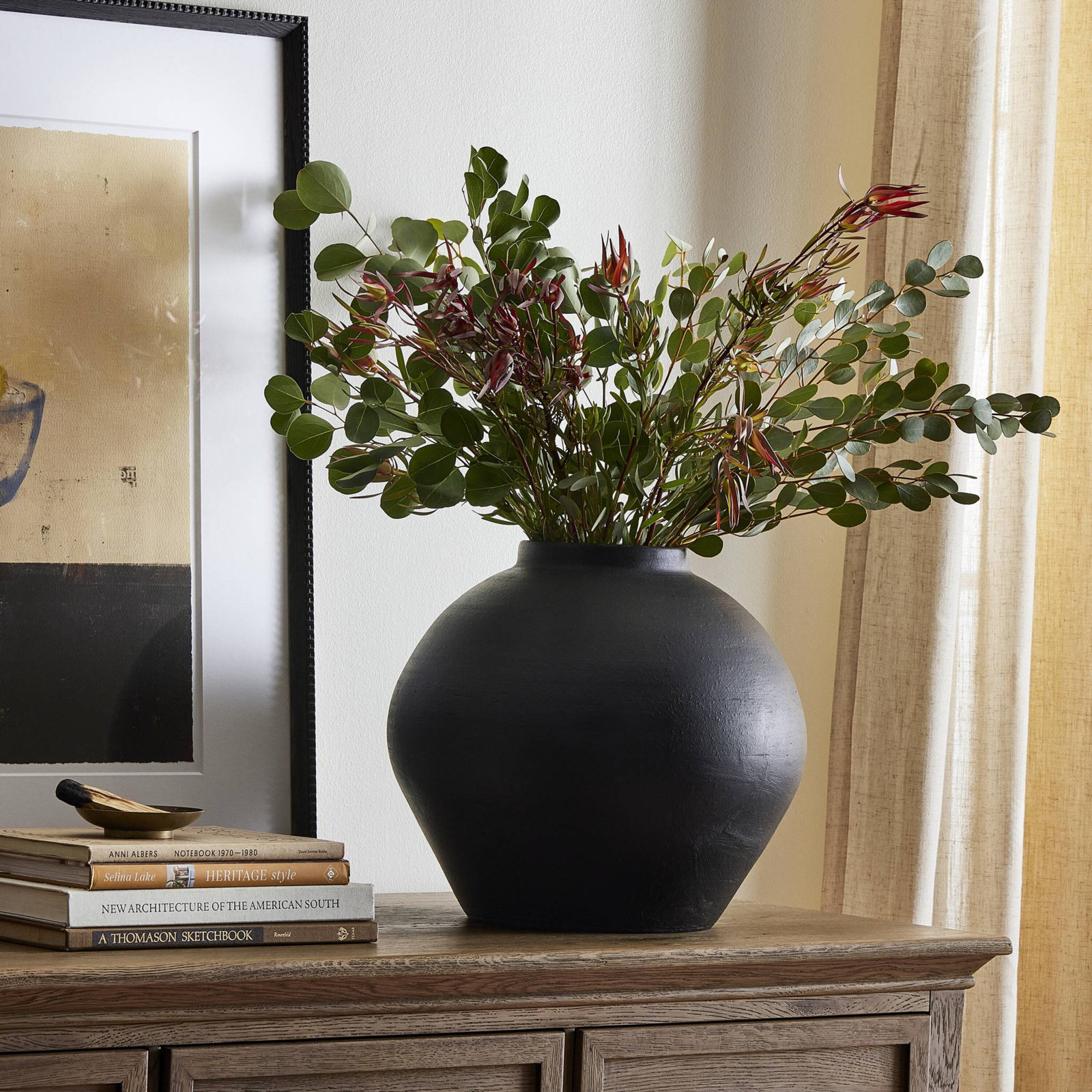 Bosa Vessel, Aged Black