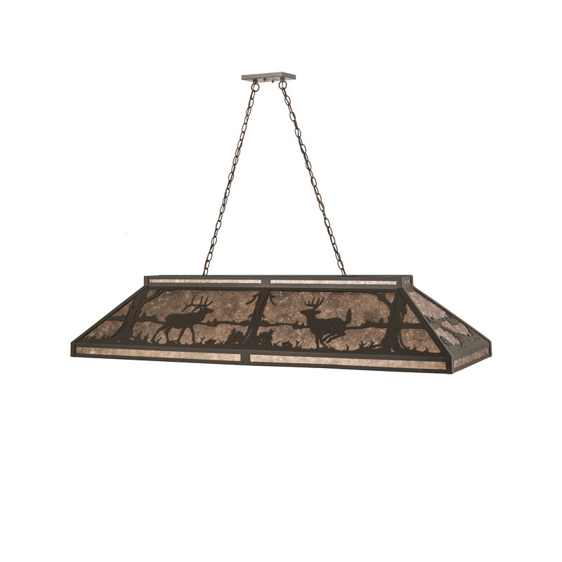 Luminaire suspendu linéaire 9 lumières