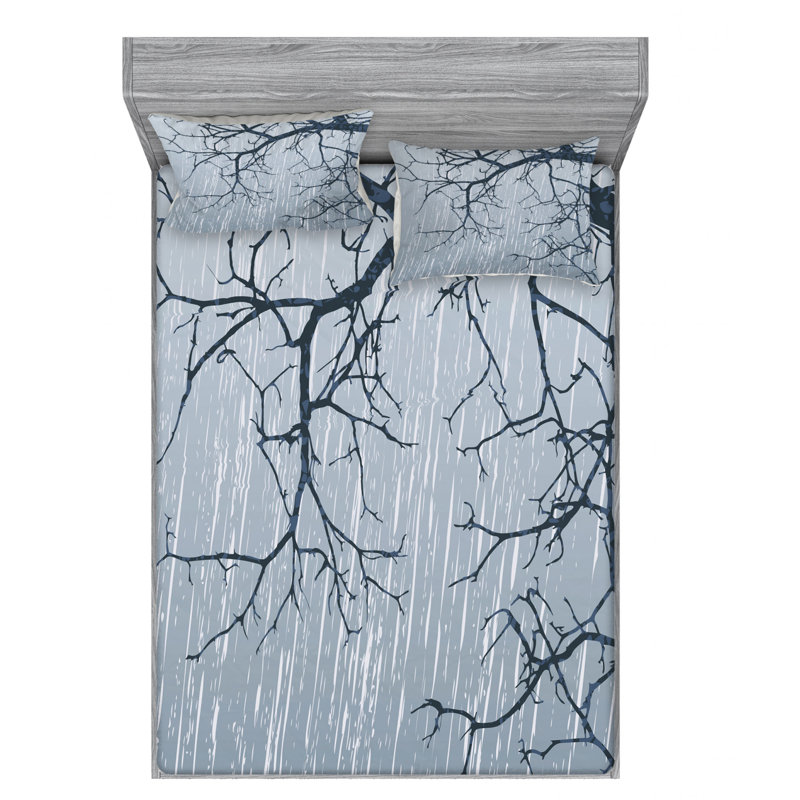 Microfiber Sheet Set, Full Sheet Set with Fitted Sheet