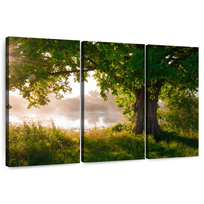 Harnek Lakeside Oak Tree, 42" H x 65" W
