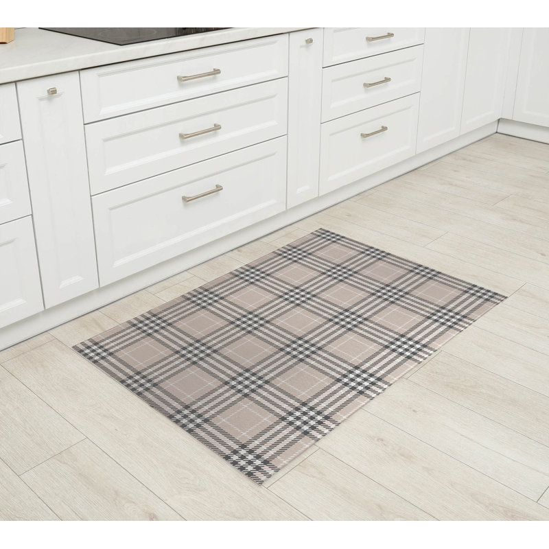 Tapis de cuisine Christopher's, Taupe, Rectangle 4pi x 6 pi