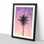 Summer Palm Tree - Framed Print-56921051-56921046