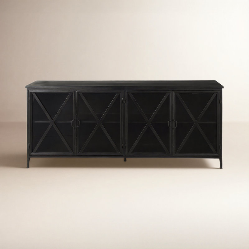 Tildon 79'' Sideboard, Black