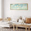 «Cloudscape Soft Blue Sky with Fluffy Clouds», reproduction sur toile-98042260-111176159