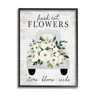 Fleurs fraîches coupées - blanc