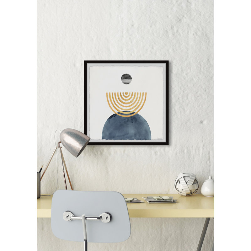 «Radio Waves Travel», reproduction encadrée, H 24 po x l 24 po x P 1,5 po