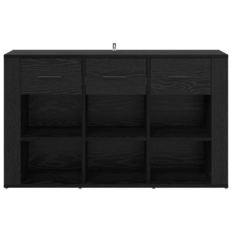 100cm Sideboard, Black Oak