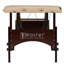 214cm Rectangular Adjustable Folding Table