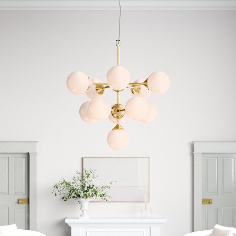 Jaxon 11 - Light Sputnik Chandelier, Gold