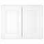 HOMEIBRO Cozy Design 30 W x 24 D x 24 H Ready-to-Assemble Plywood Traditional Standard Wall Cabinet in Traditional White-94369701-94369706