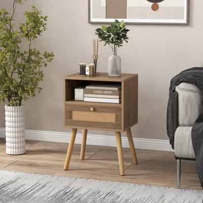 40cm W Bedside Table