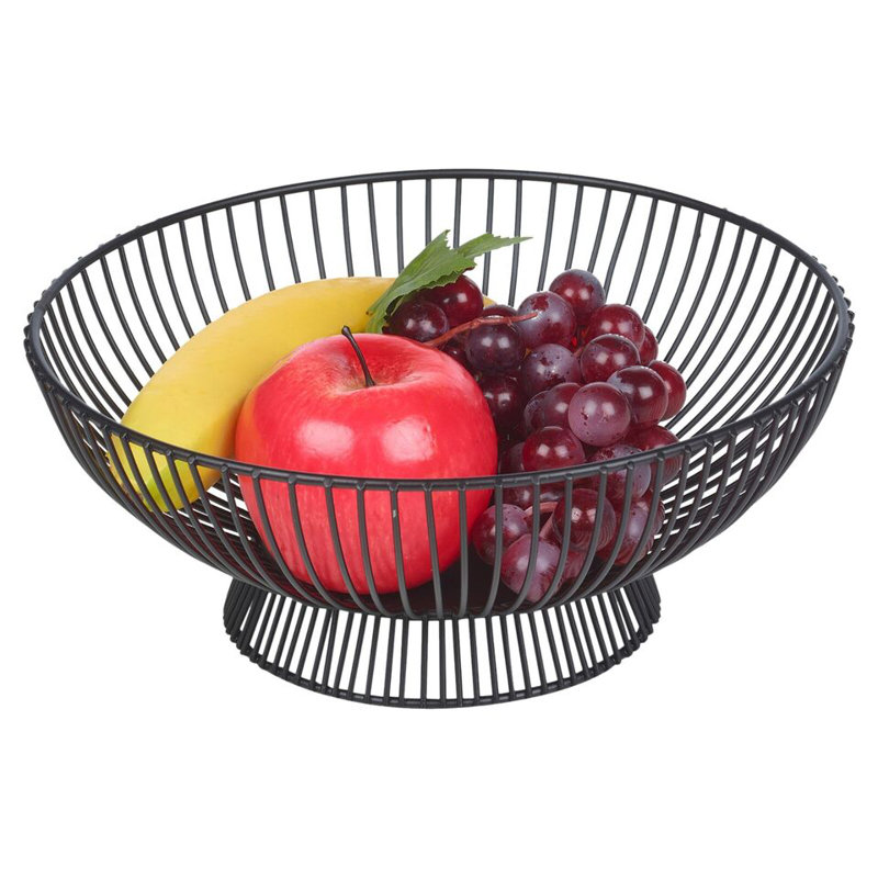Urbn-Living Metal Vegetable Bowl, 10" H x 25" W x 10" D