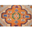 Tapis de couloir géométrique en laine traditionnel 3 x 12