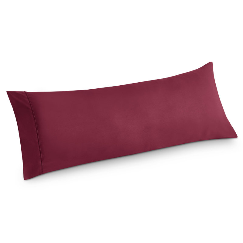 Bedsure Polyester Microfiber Pillow Cases With Envelop Closure, Burgundy