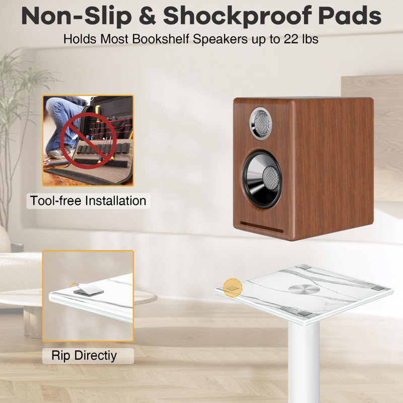 Universal Floor Speaker Stands