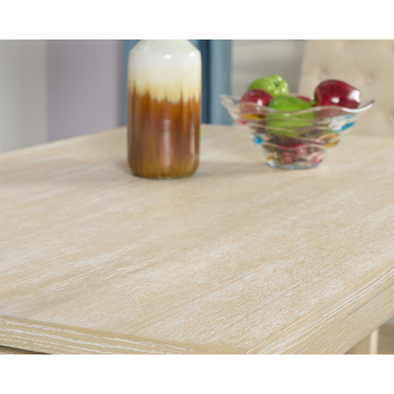 Table de rangement cosmétique urbaine polyvalente - Structure en bois blanc câblé pour produits de beauté, style et commodité