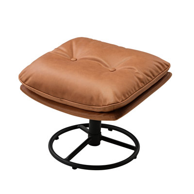Tufted Upholstered Ottoman