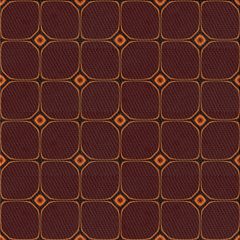 Geometric Indoor Rug, Square 7'