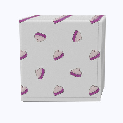 Georgie-Leigh Cotton Twill Geometric Square Napkin