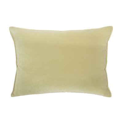 Housse et insert de taie décorative en velours lavable Franklin 